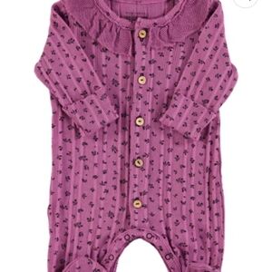 PIUPIUCHICK NB BABYGROW W/COLLAR